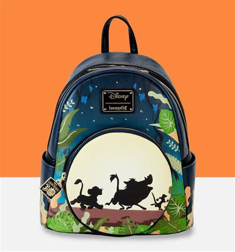 disney canvas loungefly backpack|Buy The Lion King 30th Anniversary Silhouette All